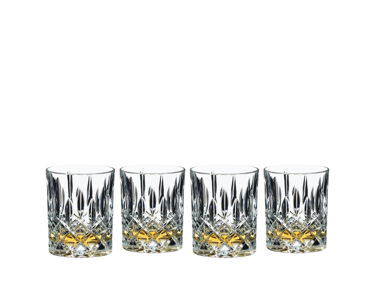 Double Old Fashioned (DOF) Glass Whiskey Tumbler, Clear, 10.4-oz, 4-pk