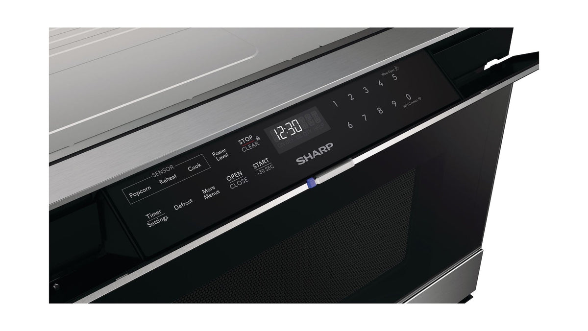 Built-In Microwave Drawer with Easy Wave Open, 24-in
