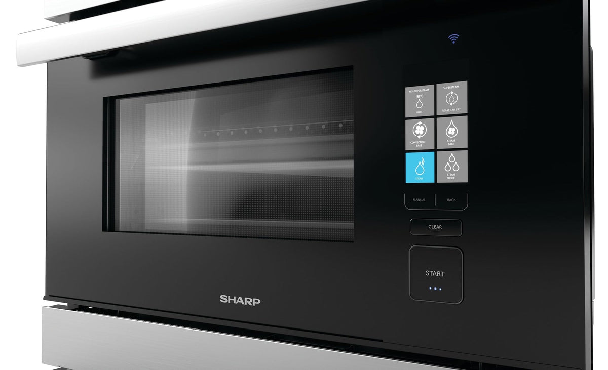Smart 3-in-1 Combination Steam Oven with Air Fry, 24-in