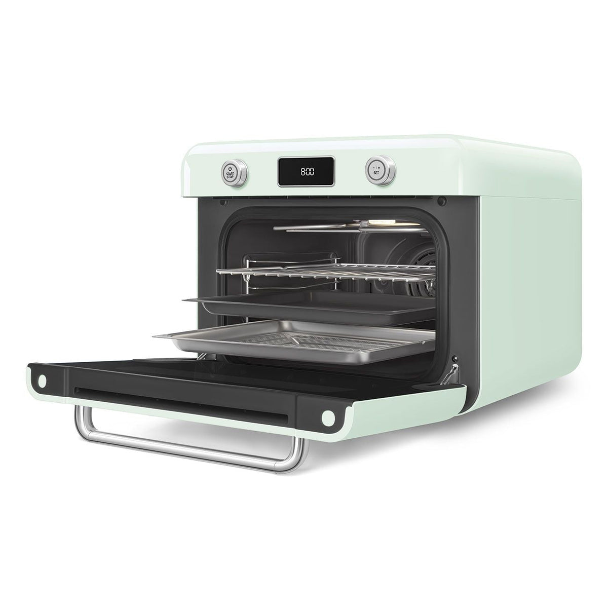 Combi Multifunction Steam Oven with Airfry, Pastel Green