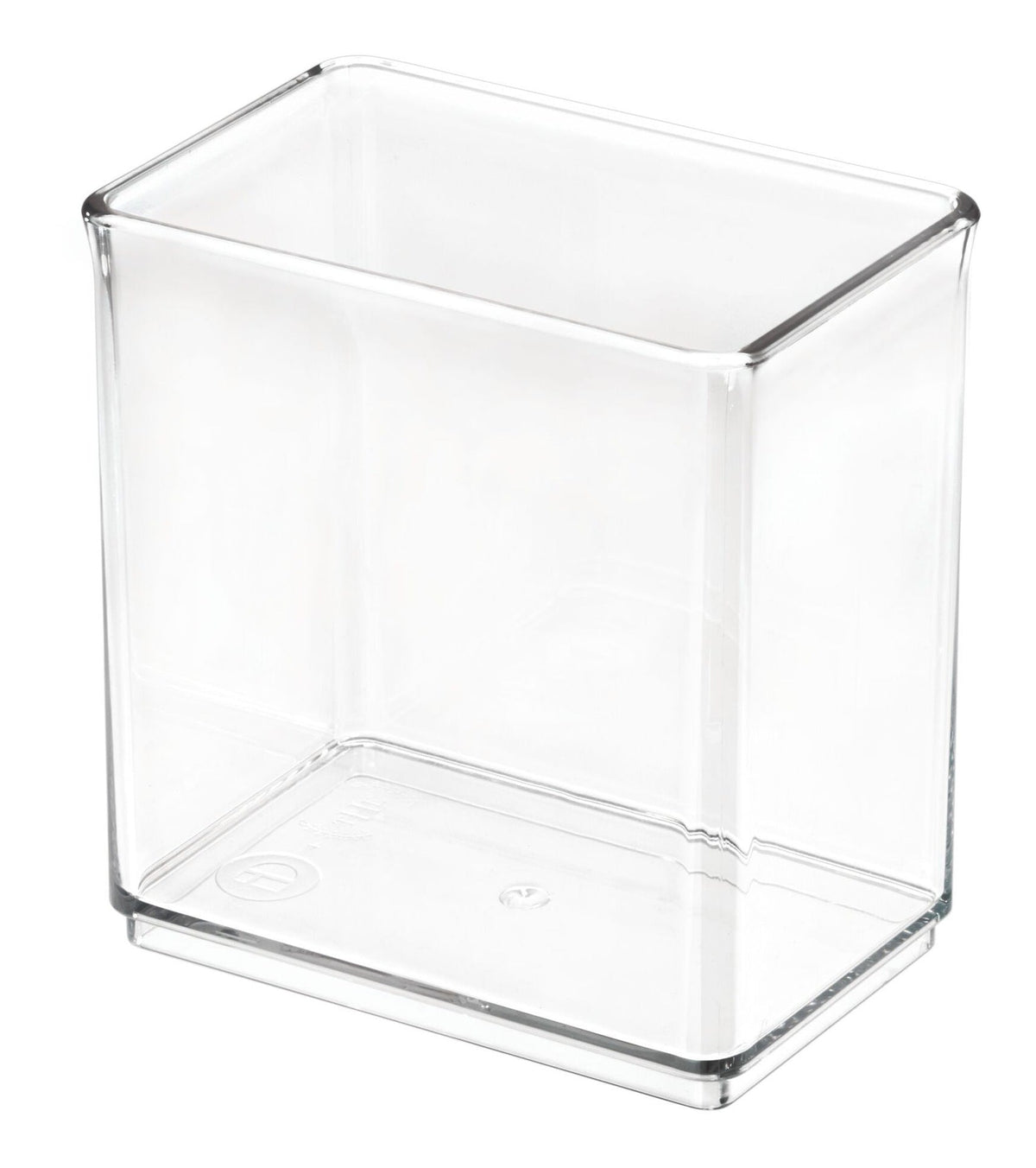 Clear Stackable Deep Organizing Storage Bin, 1-L