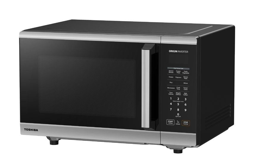 Stainless Steel Countertop Microwave Inverter Flatbed, 1.2-cu.-ft.