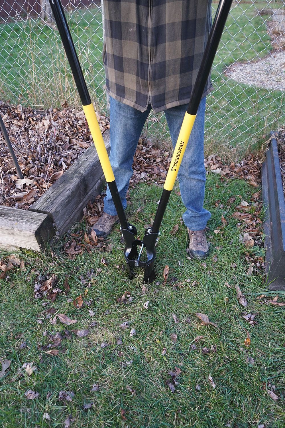 Steel Post Hole Digger