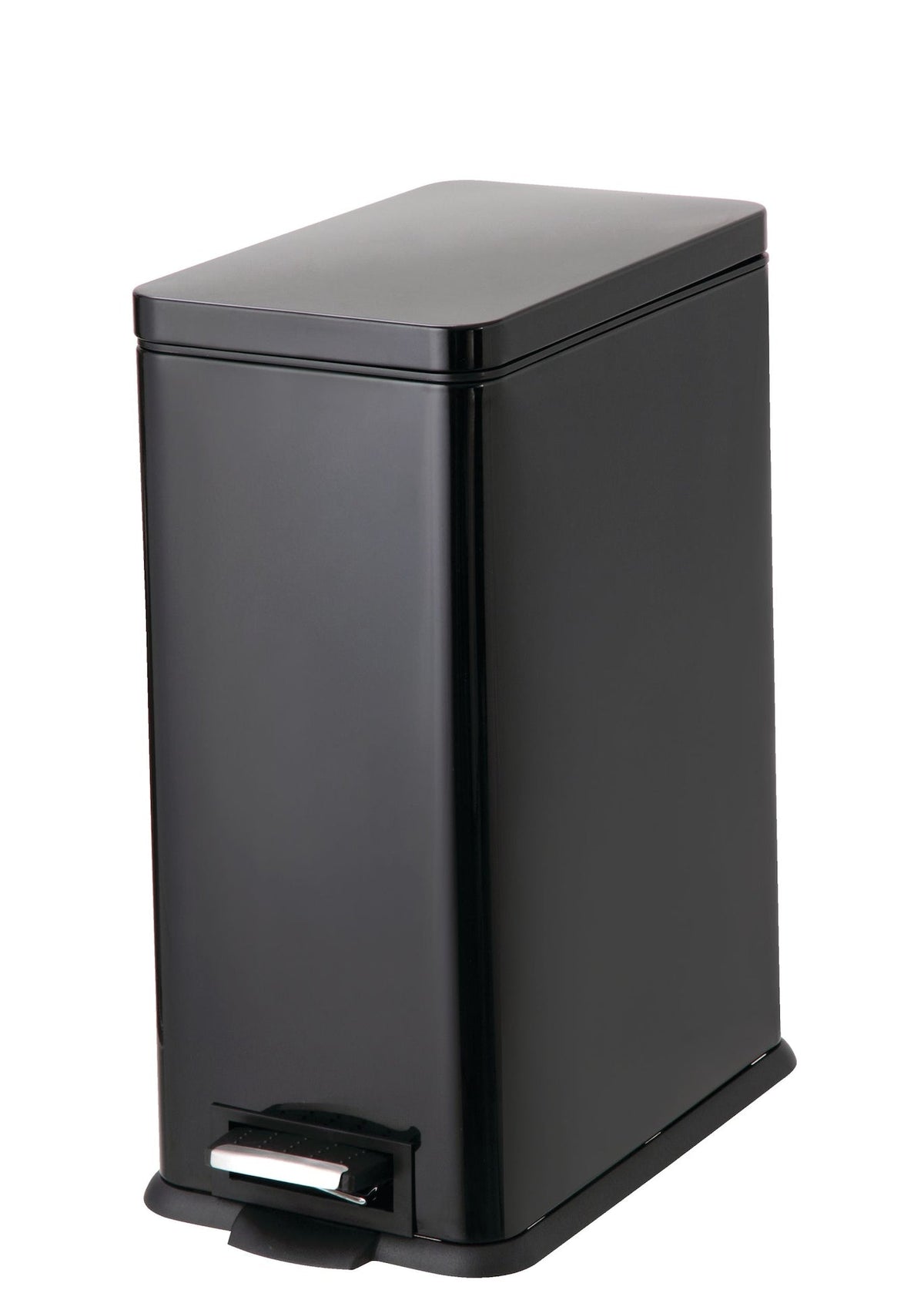 Steel Rectangular Step Garbage Can, Assorted Colours, 30-L
