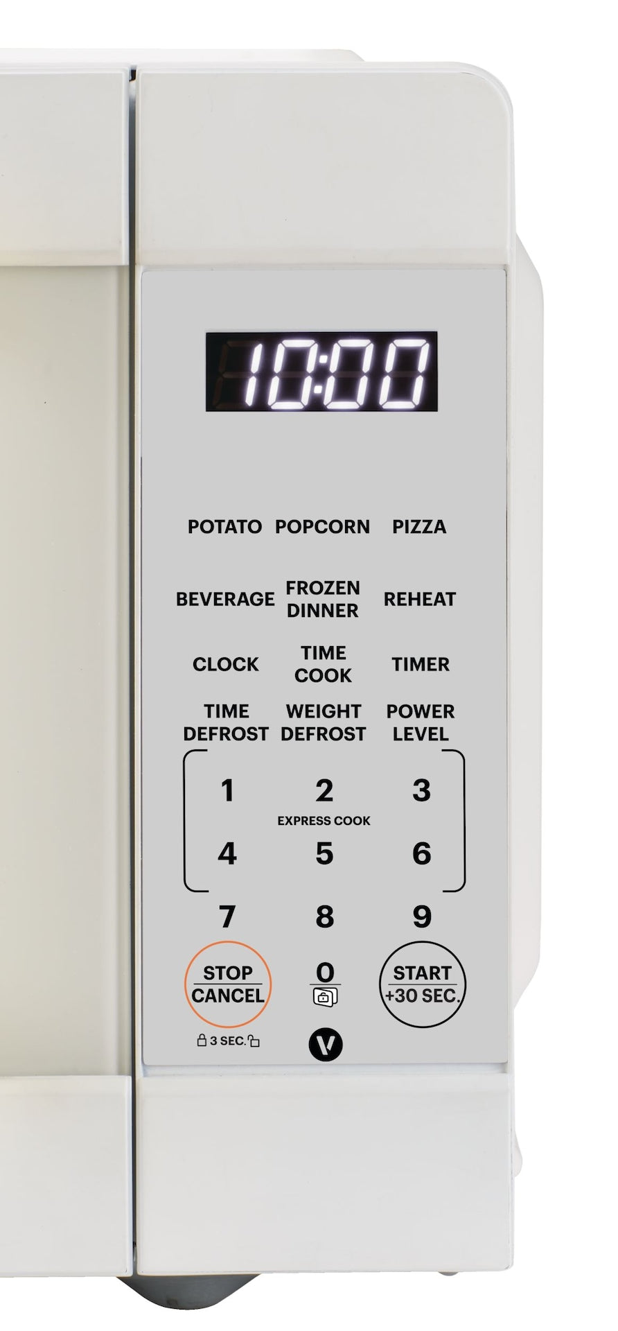 Microwave, White, 0.9-cu-ft