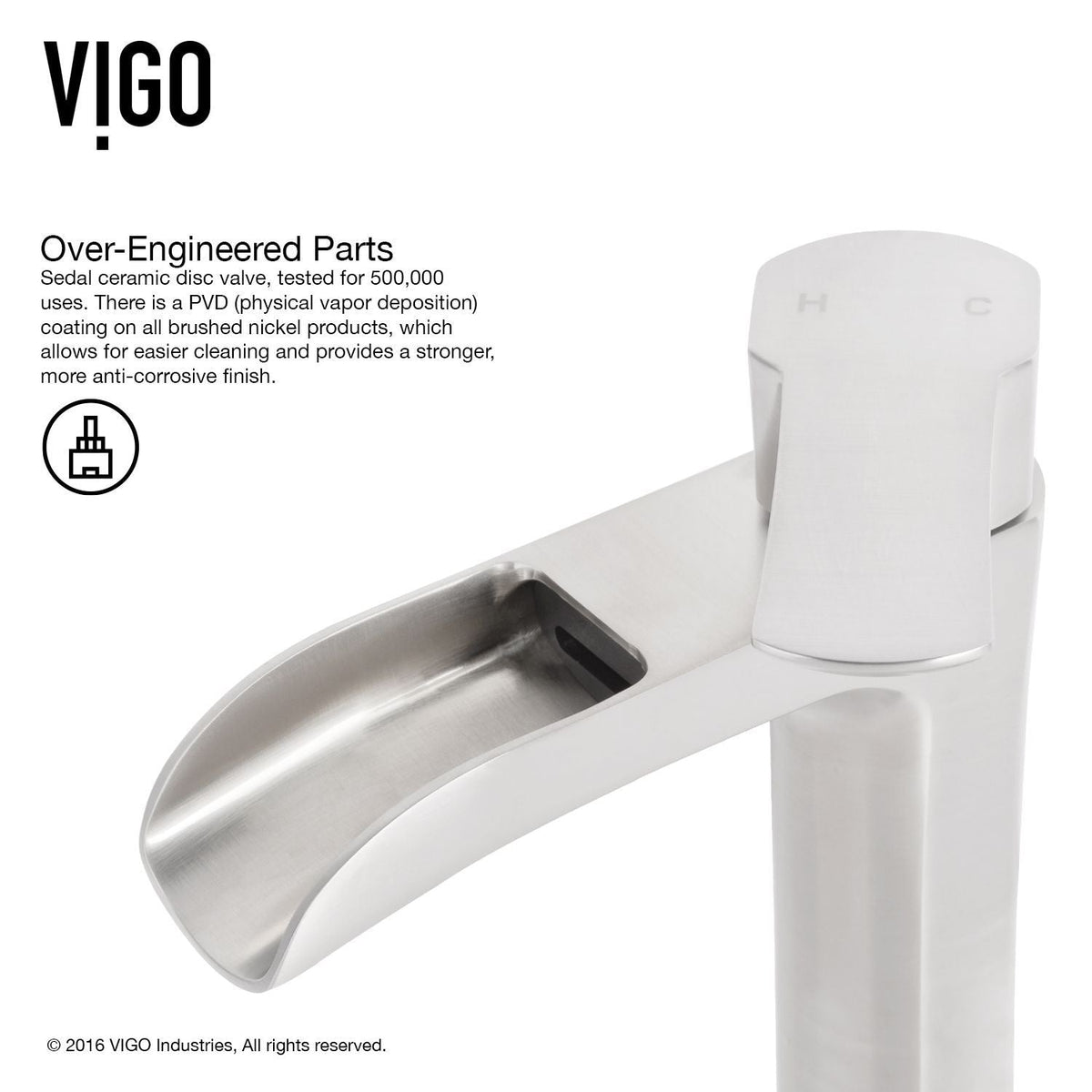 Glass Simply Silver Bathroom Sink/Basin Set with Niko Faucet and Round Vessel