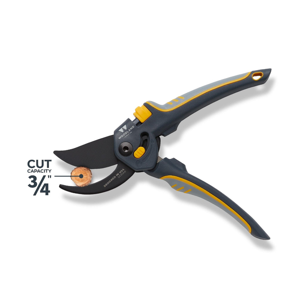 Super Duty Adjustable MaxForce Bypass Pruner, Ergonomic Grip