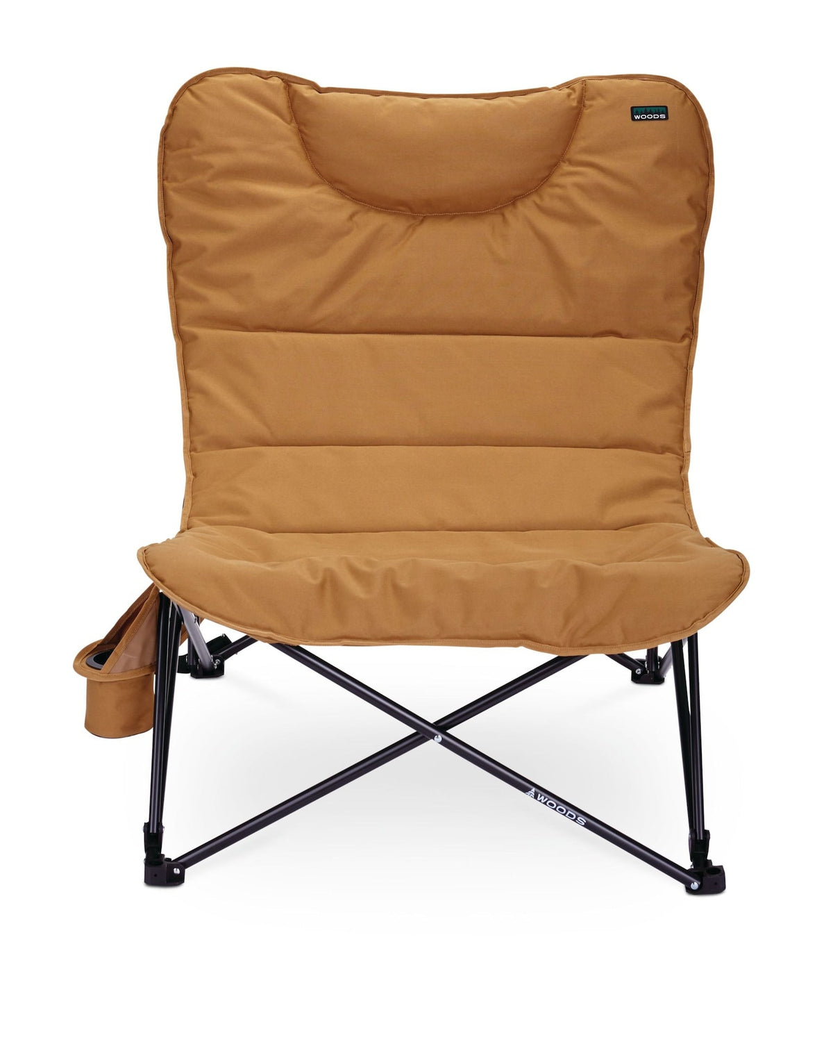 Mammoth Folding Camping Chair with Cup Holder, Dijon