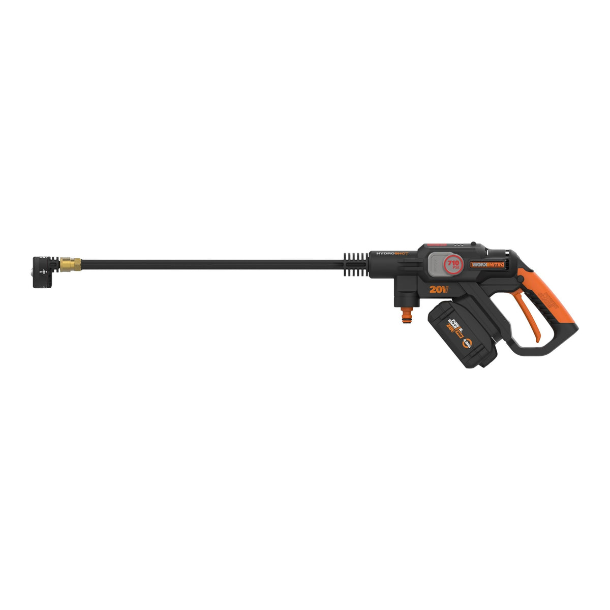 710 PSI 1.0 GPM 20V Hydroshot 5-in-1 Portable Electric Power Cleaner