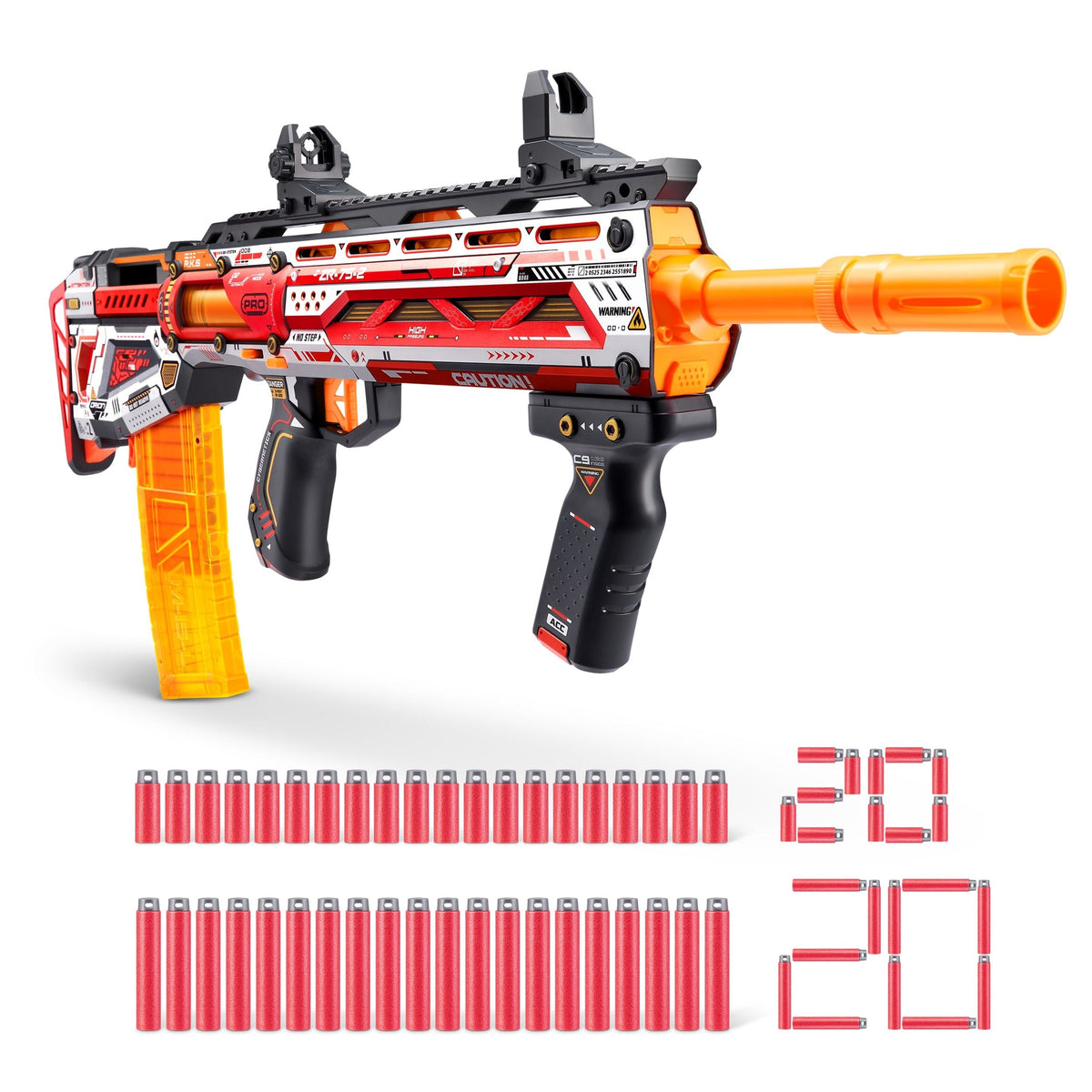 Skins Pro Series Longshot Dart Blaster with 40 Darts, Ages 14+