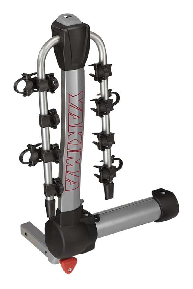 RidgeBack 5-Bike Hitch Mount Bike Rack, Fits 1-1/4, 2-in Receiver, Granite Grey