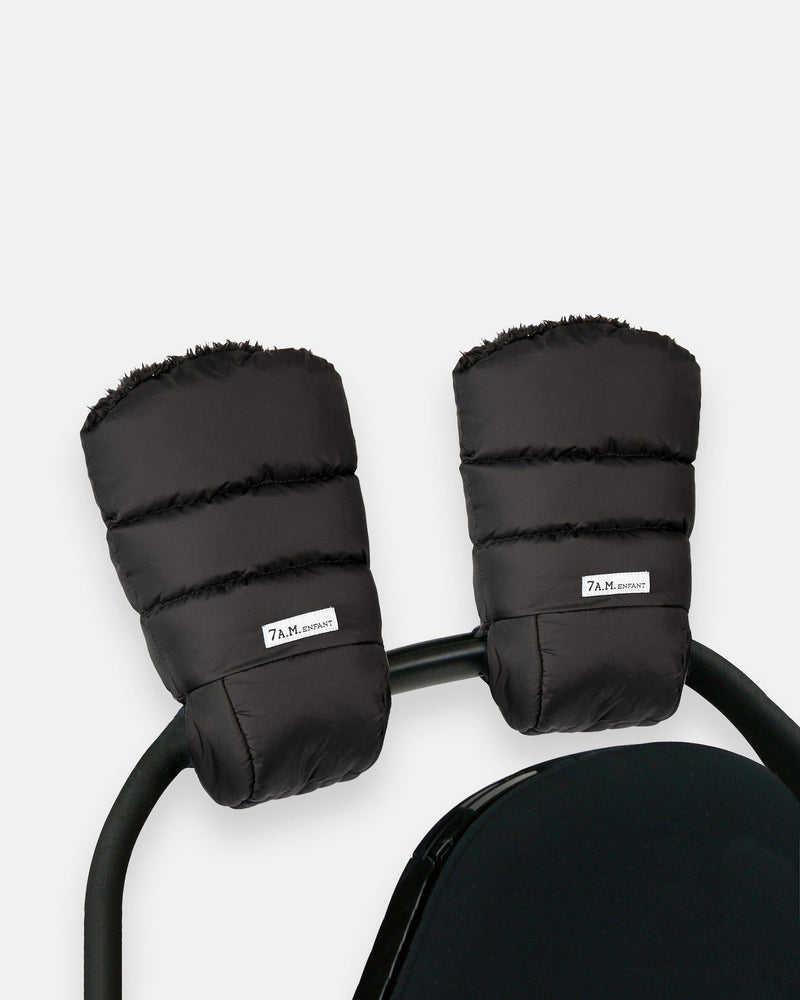 Warmmuffs - Black Plush Z2