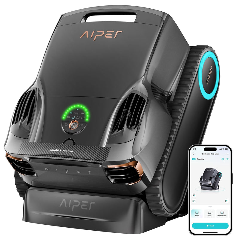 X1 Pro Max All‑In‑One Smart Cordless Robotic Pool Cleaner for Comprehensive Pool Care S3