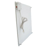 Electric Heater with Plug-in Thermostat, 400W, White