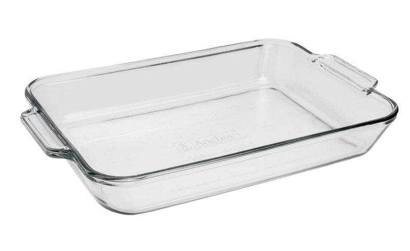 Oven Basics Glass Utility Roaster Pan, 5-qt P0