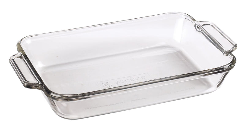 Glass Rectangular Utility Dish, 2-L A6