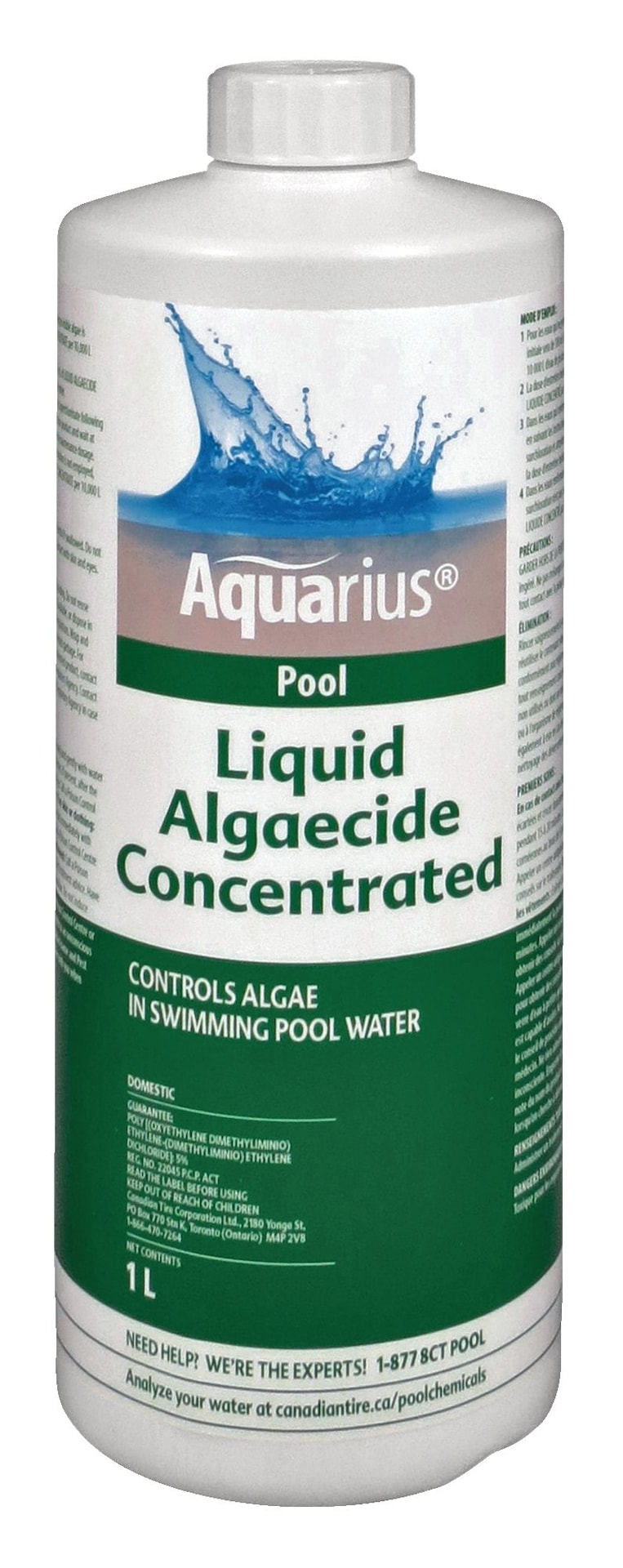 40% Liquid Algaecide Concentrated, 1-L