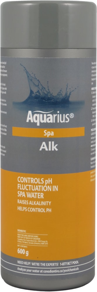 Alk Spa Alkaline Booster, 600-g