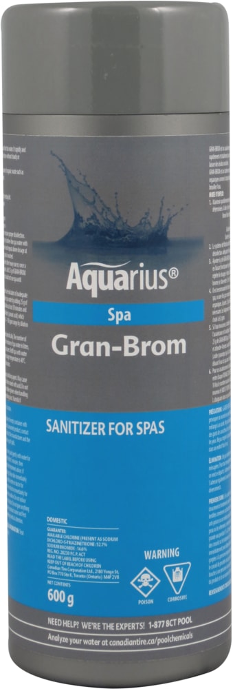Gran-Brom, Sanitizer for Spa, 600-g V1