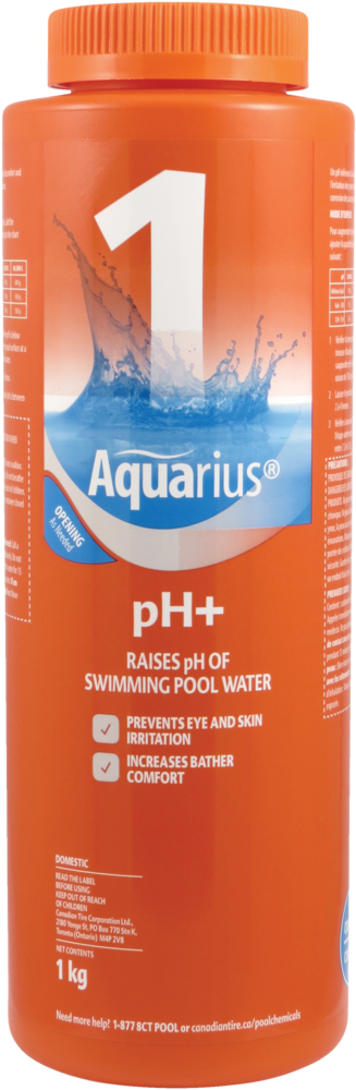 pH + Step 1, Raises pH of Pool Water 1-kg P4