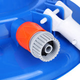 Pool Leaf Skimmer with Roller Wheels & Brushes, Garden Hose attachment