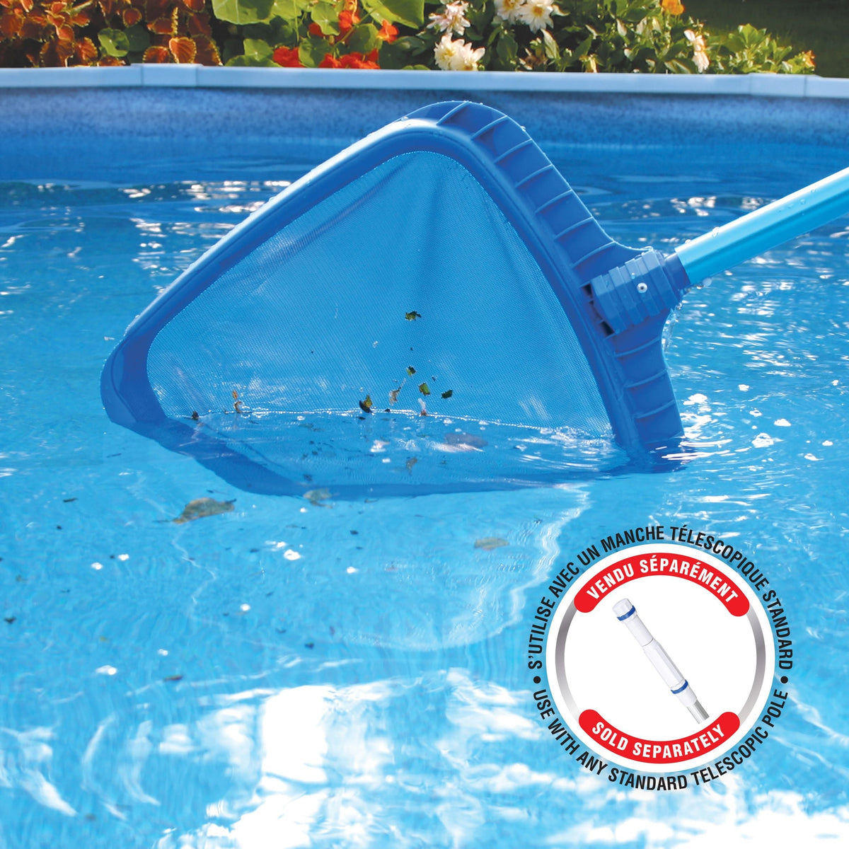 Pro Series Plastic Pool Leaf Skimmer Net