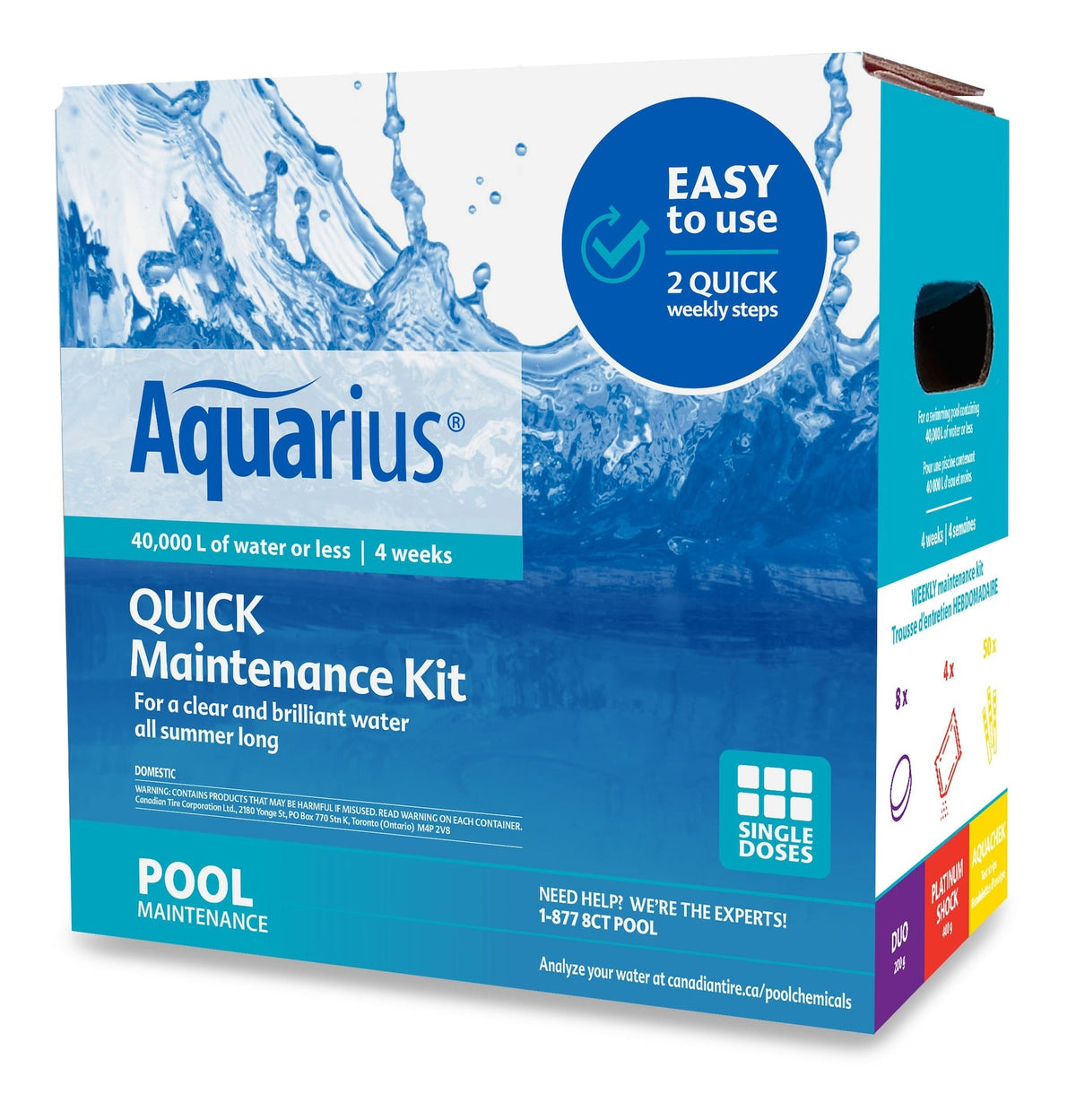 Quick Maintenance Kit for Swimming Pool