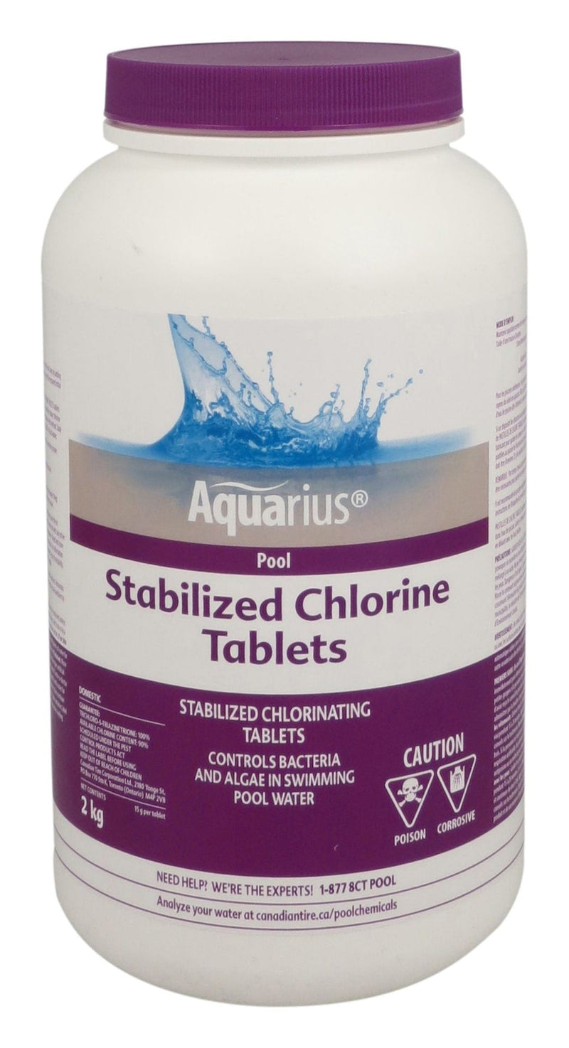 Stabilized Chlorine Tablets, 2-kg Y0