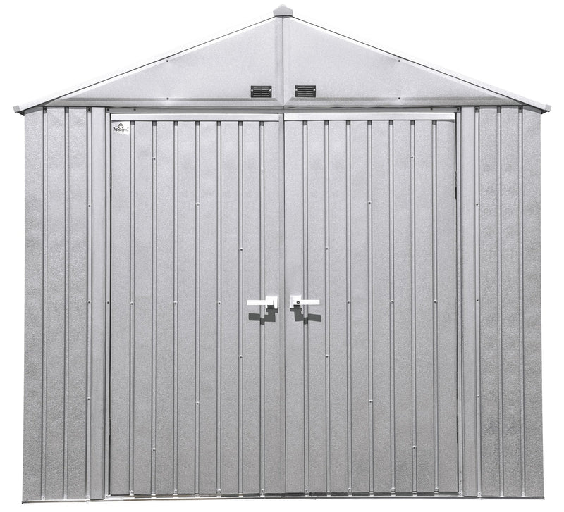 Elite 8x6-ft Corrosion-Resistant Steel Storage Shed F0