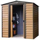 Woodridge 6x5-ft Corrosion-Resistant Steel Storage Shed