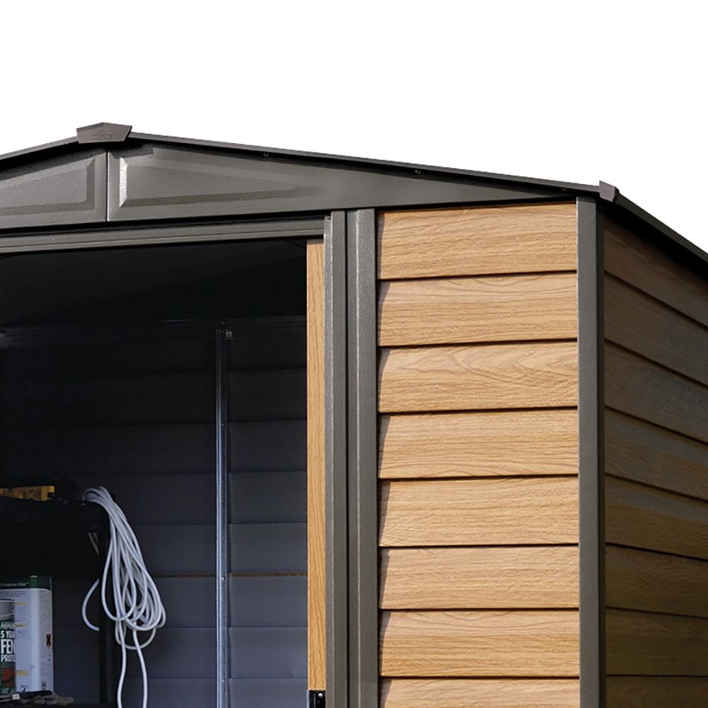 Woodridge 6x5-ft Corrosion-Resistant Steel Storage Shed