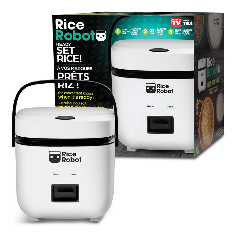 Ceramic Nonstick Rice Cooker, White, 1-qt Z5