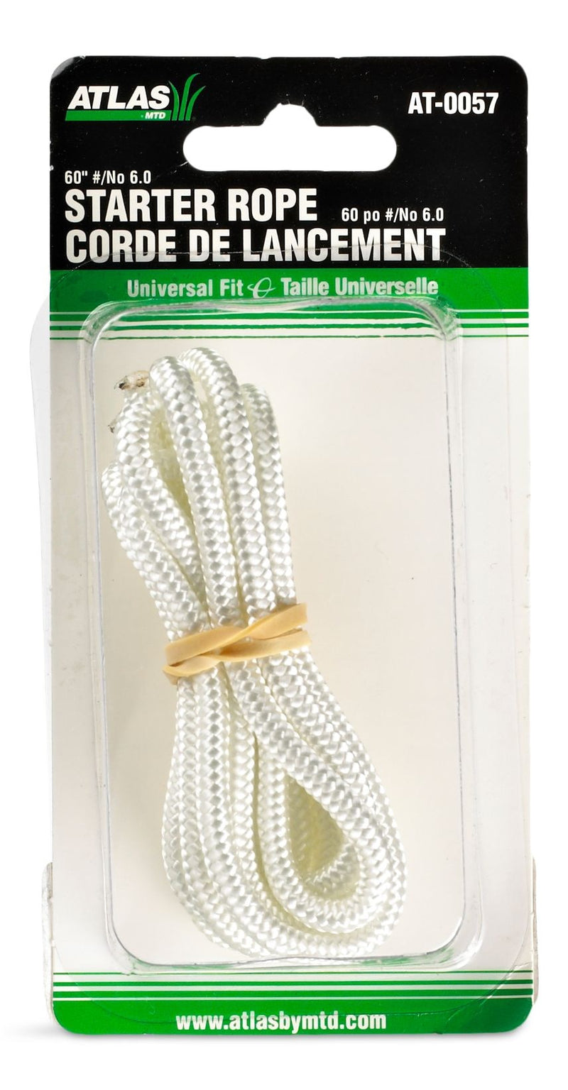 Lawn Mower Replacement Starter Cord/Rope, 60-in x 1/4-in Nylon S0