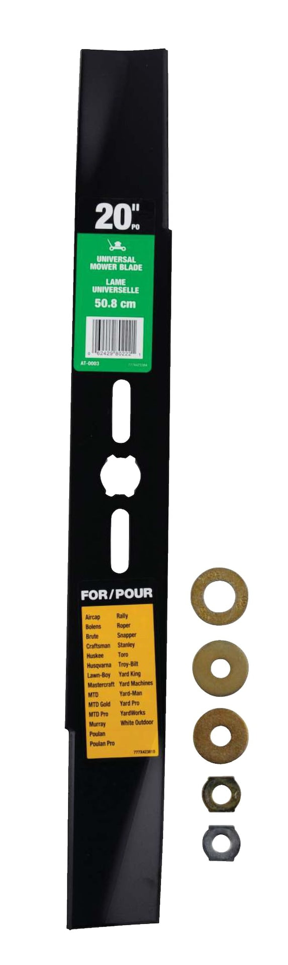 Lawn Tractor Two Replacement Blade Set, 42-in, Black B3