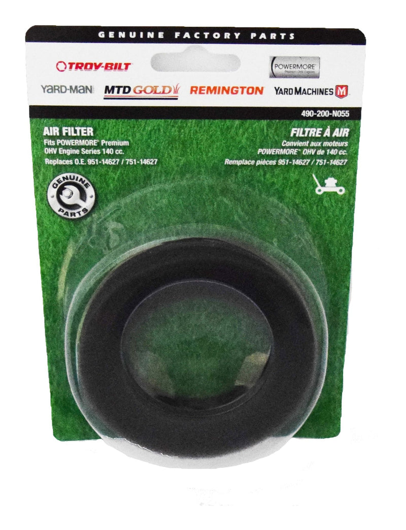Lawn Tractor Replacement Foam Air Filter for Powermore 140cc Engines E7