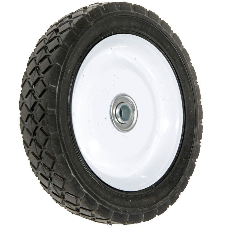 Steel Mower Wheel with Ball Bearings, 7-in W7