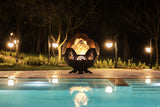 Algonquin Fire Pit, 39", Black