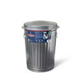 Galvanized Steel Circular Multi-Purpose Garbage Can, 75-L (19.8 US gal)