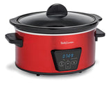 Digital Programmable Slow Cooker with Tempered Glass Lid, 5-qt