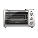 Crisp 'N bake 6-Slice Air Fryer Toaster Oven, Stainless Steel, 5 Cooking Functions
