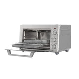 Crisp 'N bake 6-Slice Air Fryer Toaster Oven, Stainless Steel, 5 Cooking Functions
