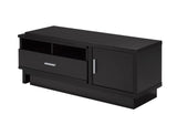 Darel 48-in Expandable Dark Cherry TV Stand with Storage Shelf and Cabinet