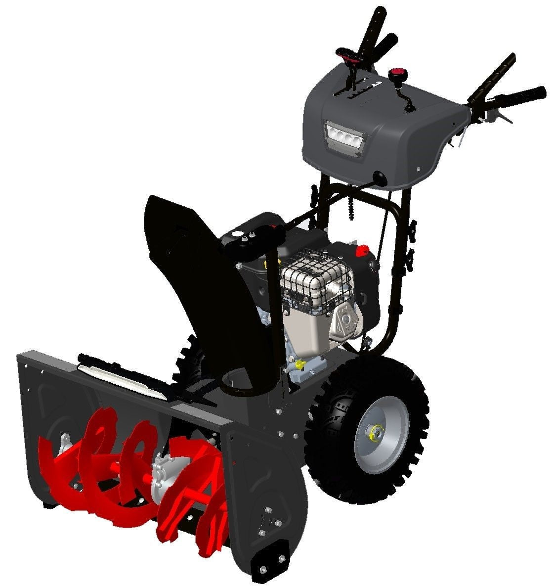 1696828 306cc 2-Stage Gas Snowblower with Electric Start, 30-in