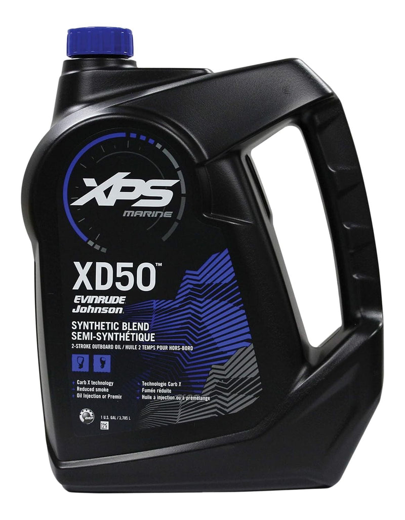 XPS XD-50 XPS Marine Outboard Synthetic Blend Engine Oil TC-W3, 3.78-L K7