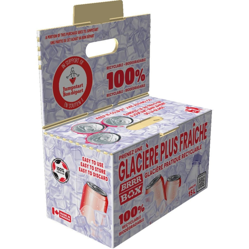 Recyclable Biodegradable Cooler, 15-L, White C0