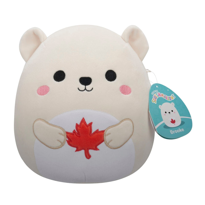 Canada Day Polar Bear Plush, 8-in L2
