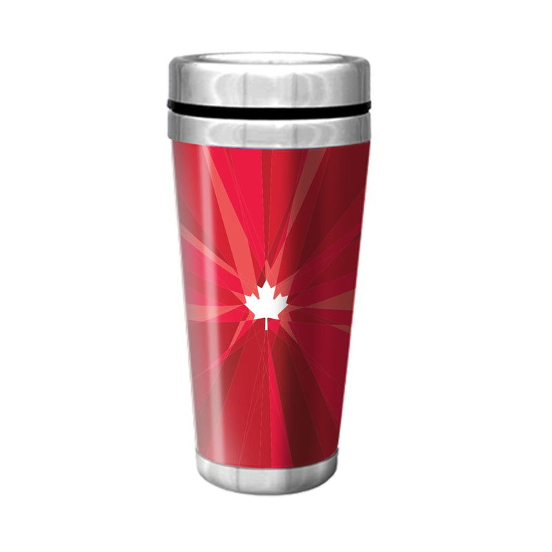 Stainless Steel Travel Mug For Fans/Collectors, Red, 16-oz U0