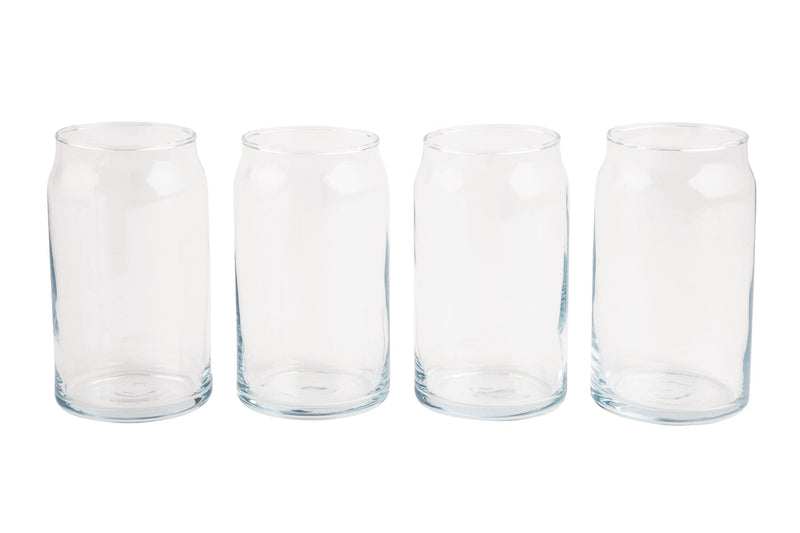CANVAS Beer Can Glasses, 480-mL, 4-pc L3