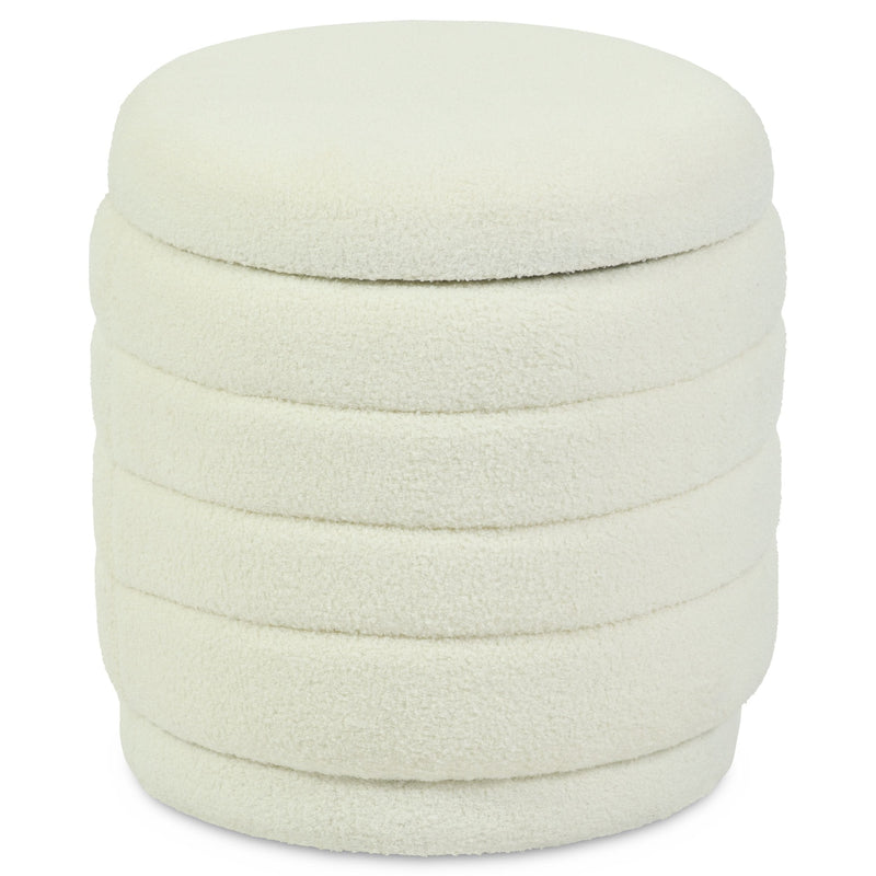 Canvas Belville Ottoman, Creme B0