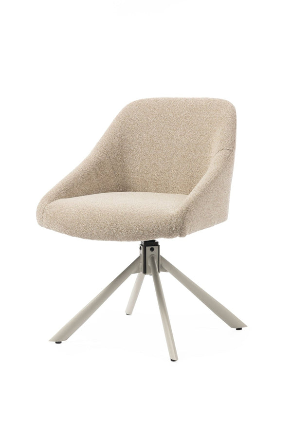CANVAS Chester Swivel Office Chair, Greige Y2